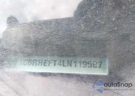 2020 Ram 1500 Lone Star 4X2 5'7 Box from USA, damaged, VIN 1C6RREFT4LN119597